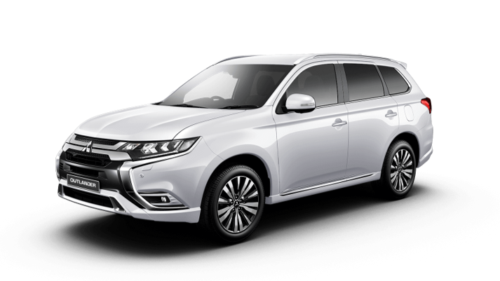 Trắng mitsubishi outlander