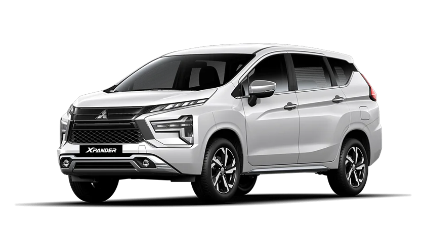 mitsubishi xpander trắng